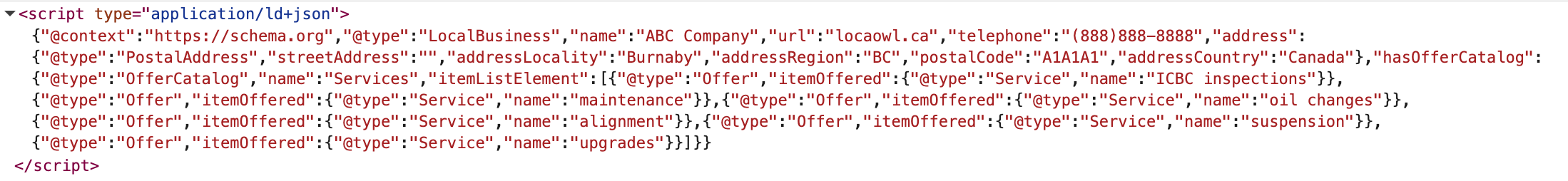LocaOwl local SEO injection